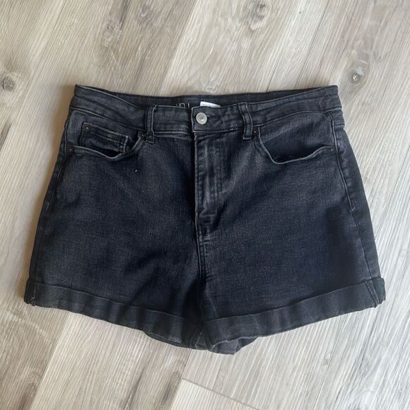 NoBo No Boundaries Jean Shorts, Black, Size 13 - Picture 1 of 3